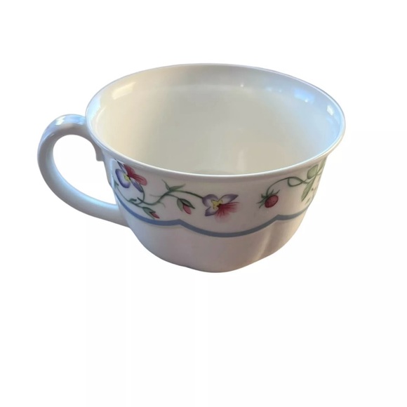 VILLEROY & BOCH Floral Mariposa Cup, Saucer & Dinner Plate (set Of 3) Bone China - Picture 8 of 9